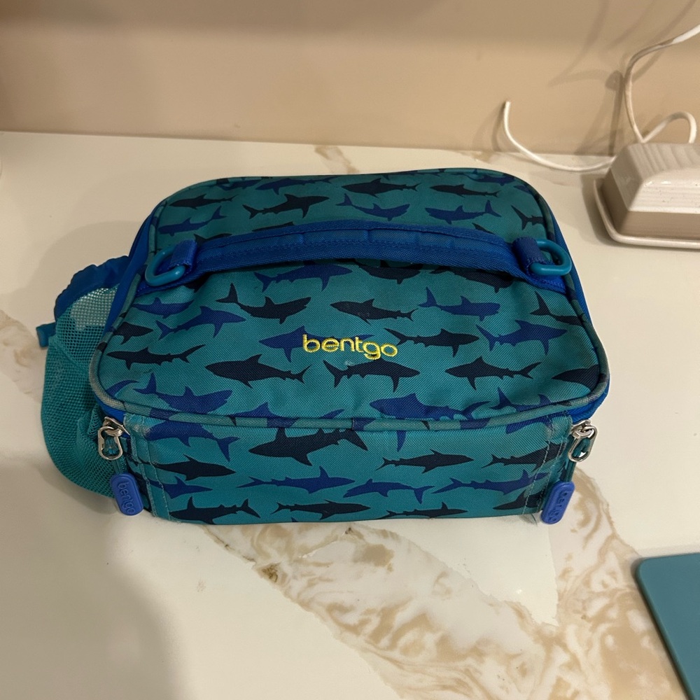 Bentgo Shark Print Lunch Bag